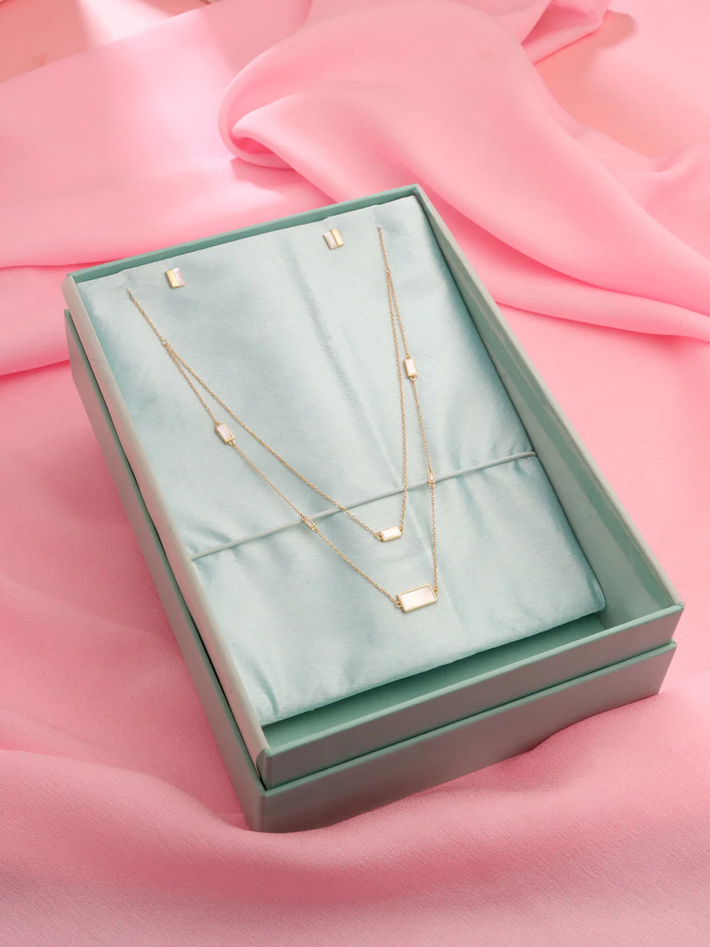 Rectangular Mother of Pearl Set