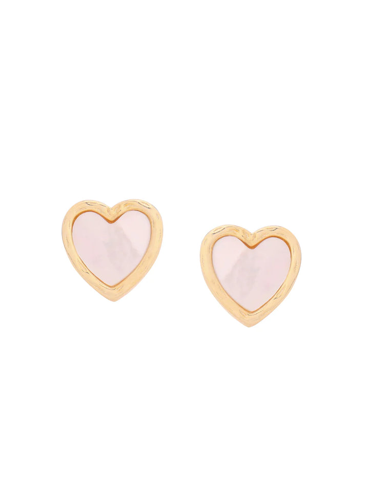 Heart Mother of Pearl Necklace Set