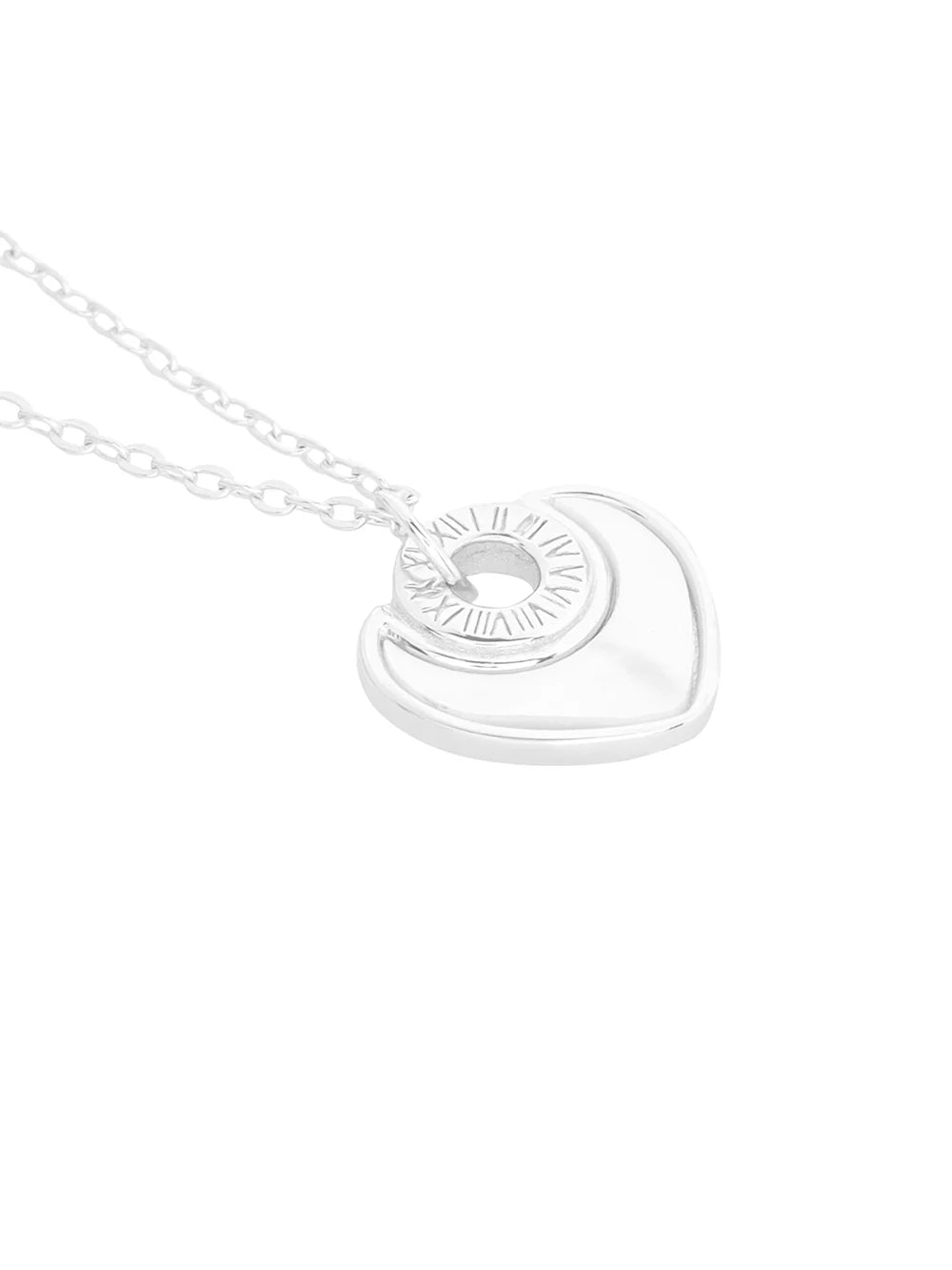 White Heart Pendant