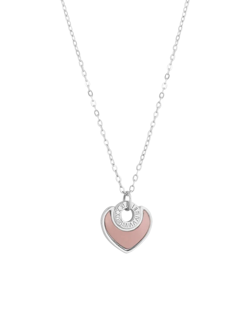 PINK HEART PENDANT