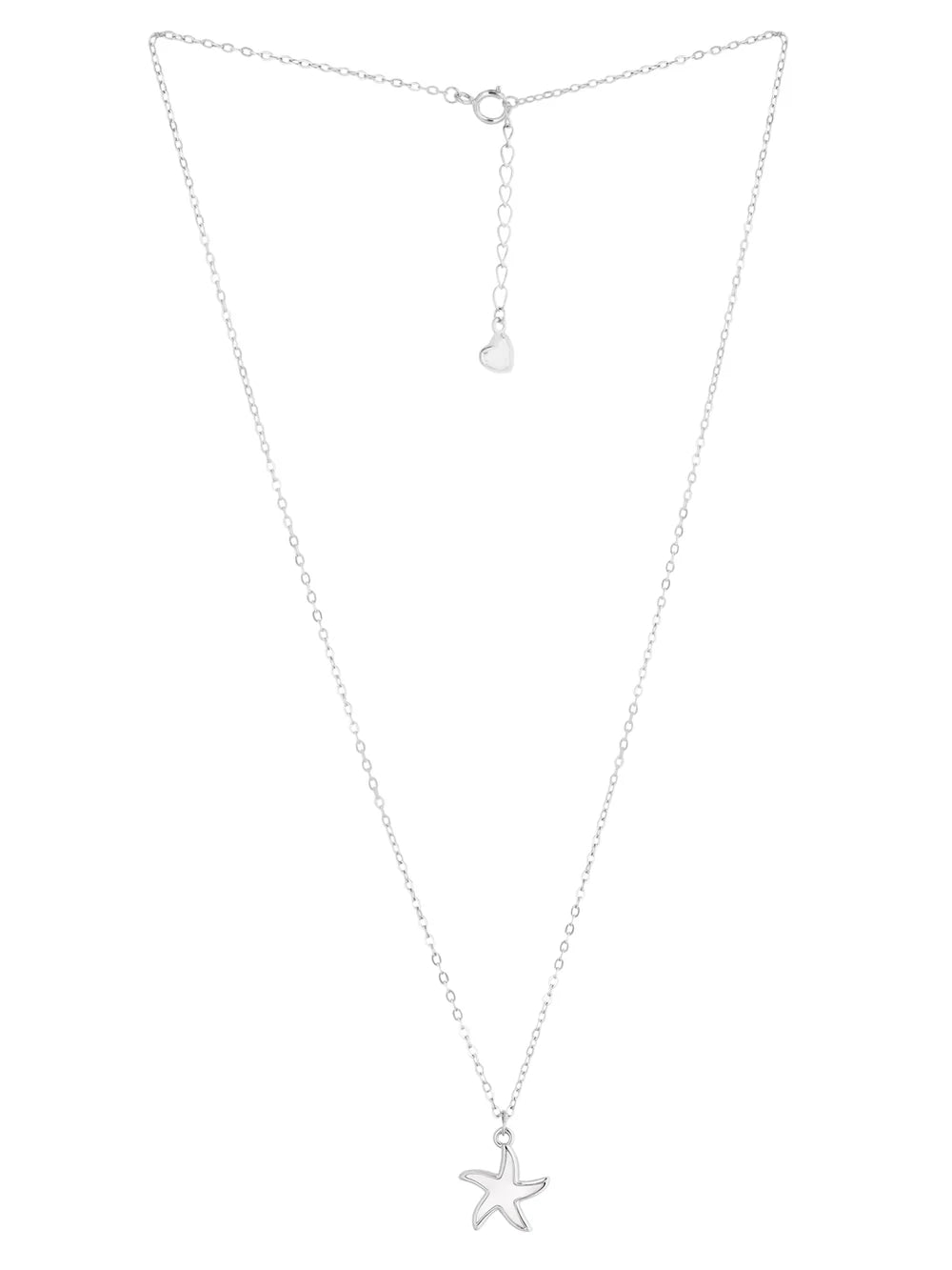 Silver Star Mother Of Pearl Pendant