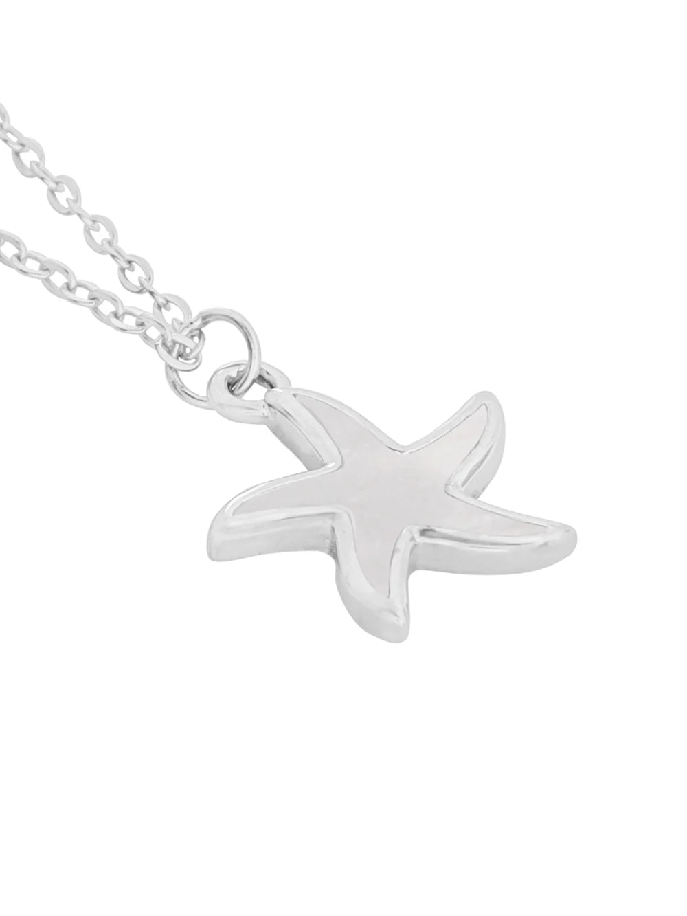 Silver Star Mother Of Pearl Pendant