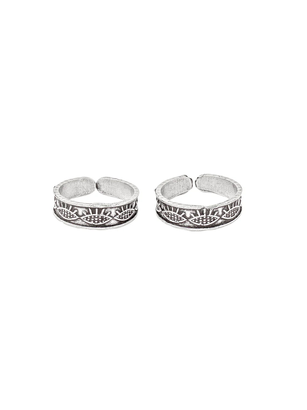 Abstract Eye Toe Ring