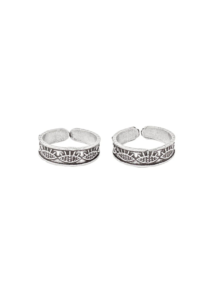 Abstract Eye Toe Ring