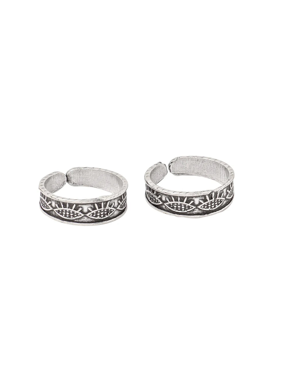 Abstract Eye Toe Ring