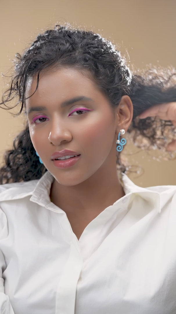 Water Tribe Pearl Earrings