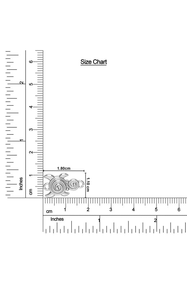 Sterling Silver Turtle Money Magnet Bracelet For Men