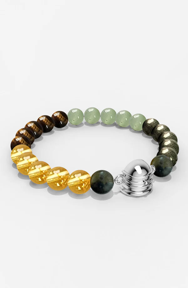 Sterling Silver Divine Shivaling Money Magnet Bracelet For Men