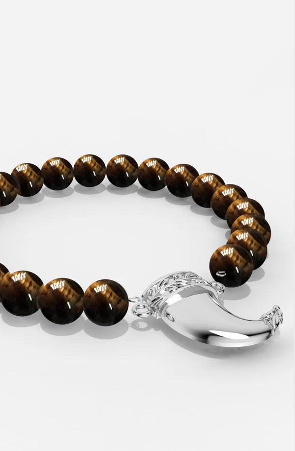 Sterling Silver Feroscious Tiger Bracelet Bracelet For Men