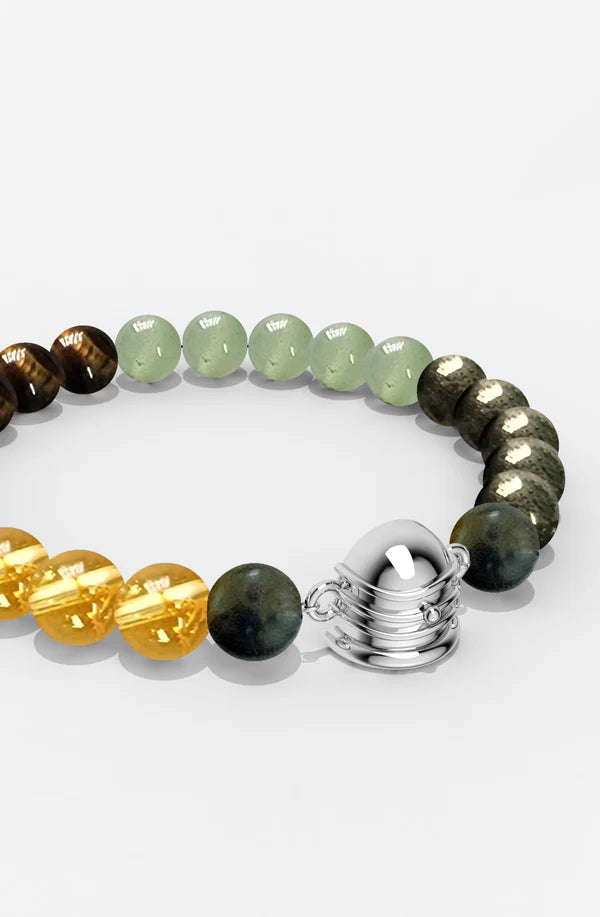 Sterling Silver Divine Shivaling Money Magnet Bracelet For Men